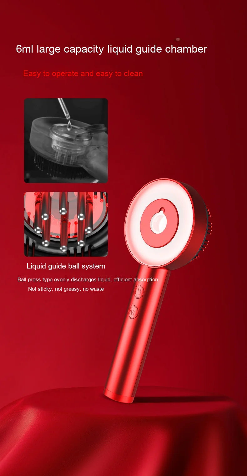Infrared Scalp Massager & Hair Care Comb