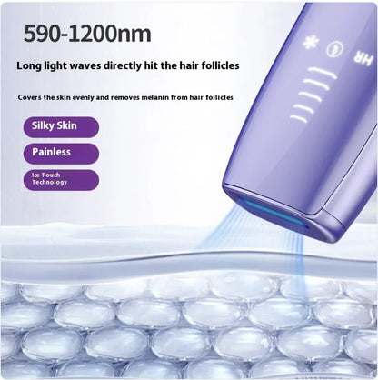 Laser Freezing Point Sapphire Painless Hair Removal Device